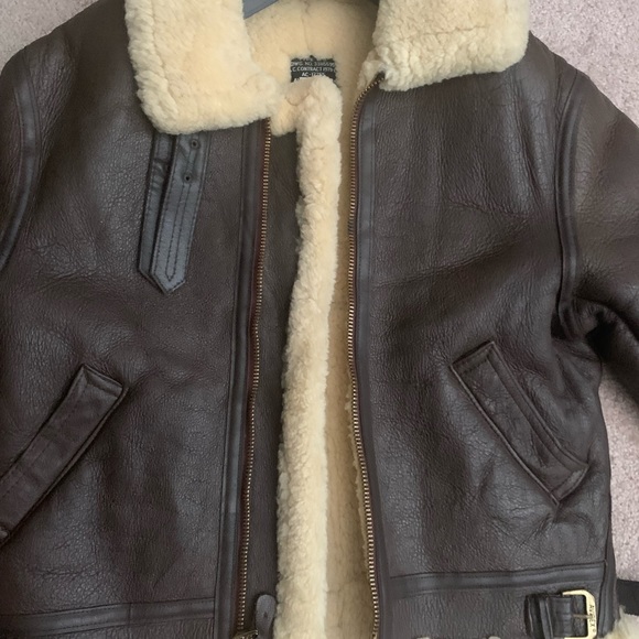 Avirex real sheepskin leather b3 bomber jacket. Size 38 - Picture 6 of 6